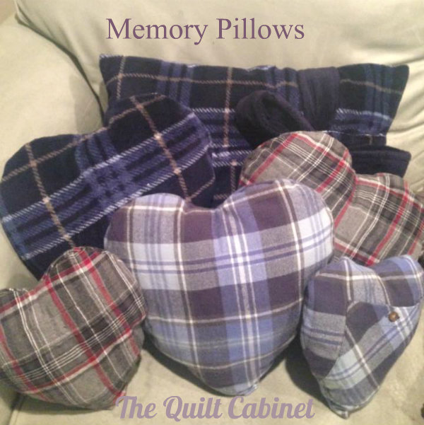 Memory Pillows @ The Quilt Cabinet